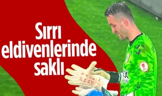 Sırrı Eldiveninde Saklı! Okan Kocuk’un Penaltı Notları Kamerada