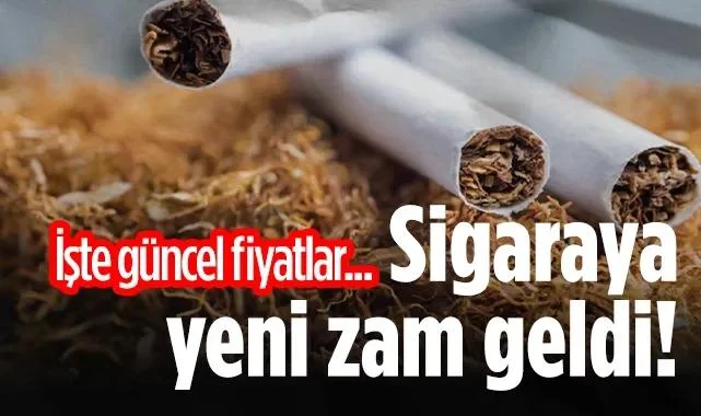 Son Dakika: Sigaraya Yeni Zam Geldi! İşte Güncel Fiyatlar