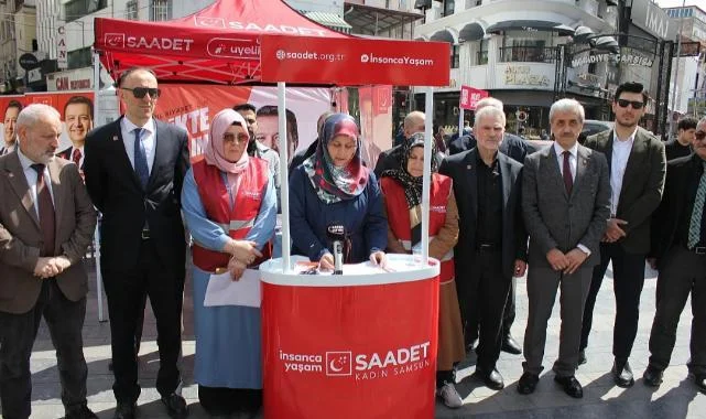 Saadet Partisi Kadın Kollar Başkanı Özlem Deniz: Siyaset Ahlaki Zemini Kaybetti