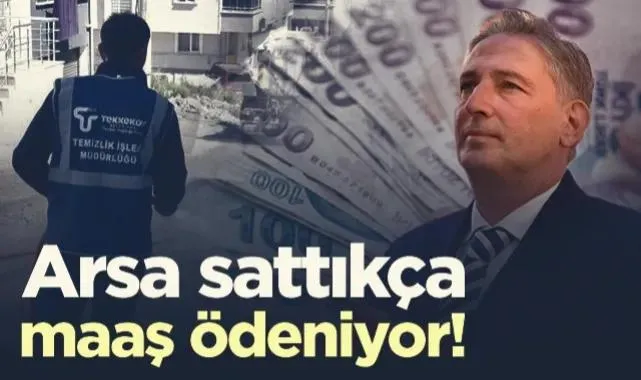 Tekkeköy Belediyesi'nde Arsa Satıldıkça Maaş Ödeniyor!