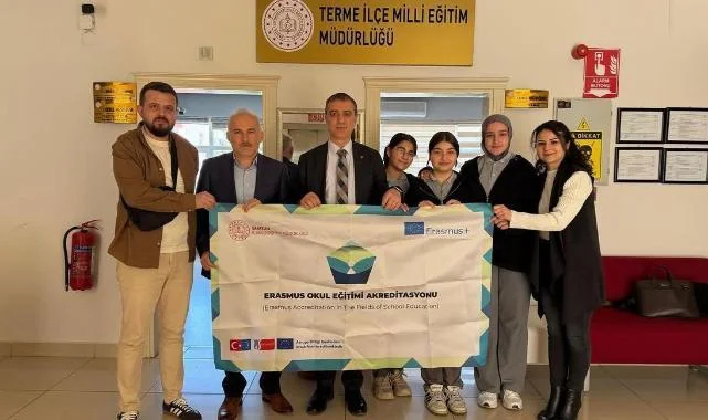 Terme'de Erasmus+ Projeleri ile Öğrenciler Dünyaya Açılıyor
