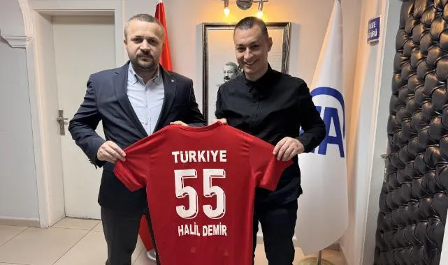 Türkiye Bedensel Engelliler Spor Federasyonundan AA Samsun Bölge Müdürlüğüne Ziyaret