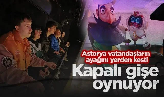 Türkiye'de Bir İlk: Astorya Vatandaşların Ayağını Yerden Kesti