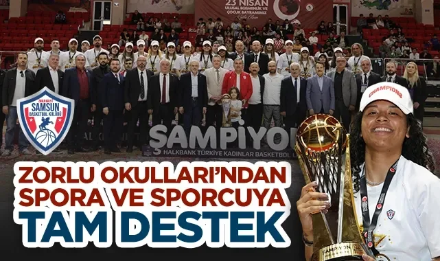 Zorlu Okulların'dan Spora ve Sporcuya Tam Destek