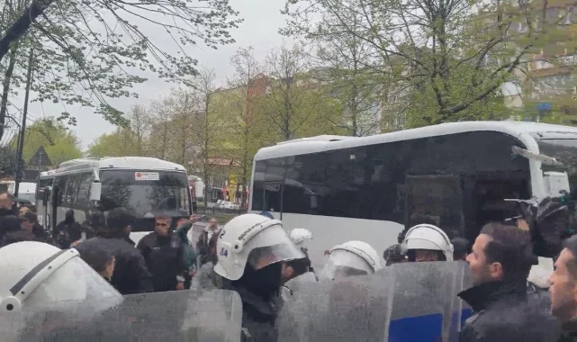 1 Mayıs'ta Taksim'e Yürümek İsteyenlere Müdahale
