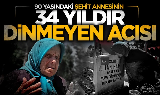 34 Yıldır İlk Günkü Acıyla Şehit Oğluna Koşuyor: Bayramım Da Düğünüm De Burası