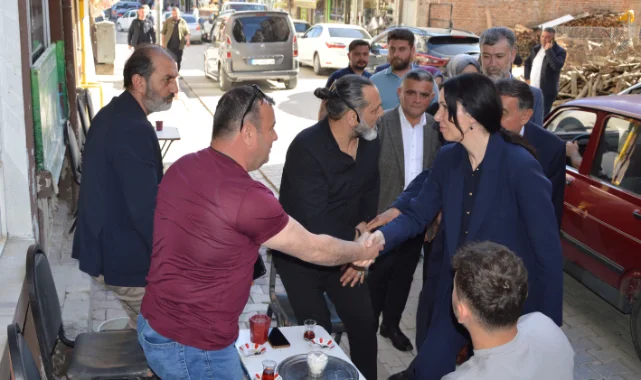 AK Parti Samsun Milletvekili Çiğdem Karaaslan Havza'da: Devletimiz hayatı normale döndürdü