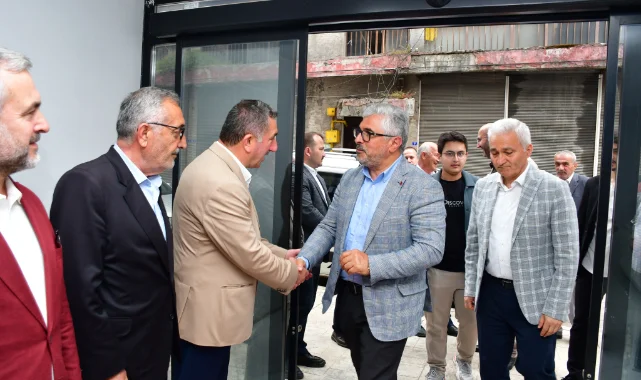 AK Parti Terme İlçe Başkanlığında bayramlaşma programı düzenlendi