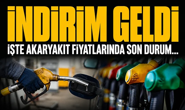 Akaryakıt fiyatlarında son durum: Motorine dev indirim geldi