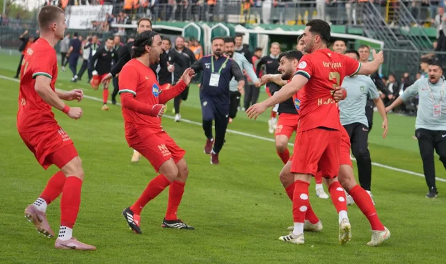 Amedspor Tarihinde İlk Kez Süper Lig'e Yükseldi