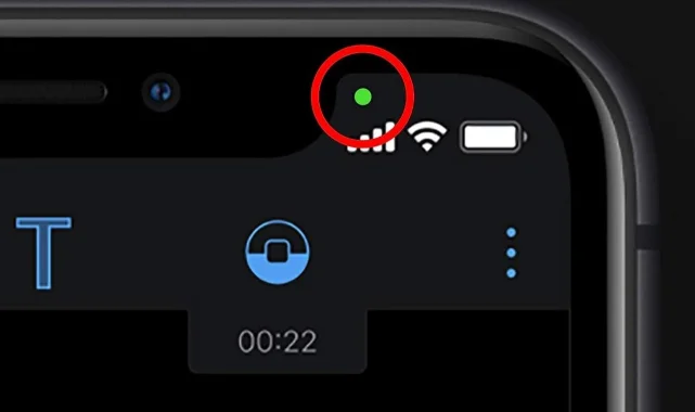 Android ve iPhone'da Yeşil Nokta Nedir? Kapatılabilir Mi?