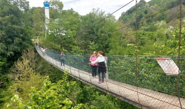 Ankara'dan Salıpazarı'na doğa yolculuğu: Gelen kafile ilçeye hayran kaldı