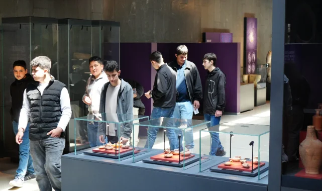 Aşil ve Thetis’in yer aldığı Amisos Mozaiği Samsun Müzesinde sergileniyor