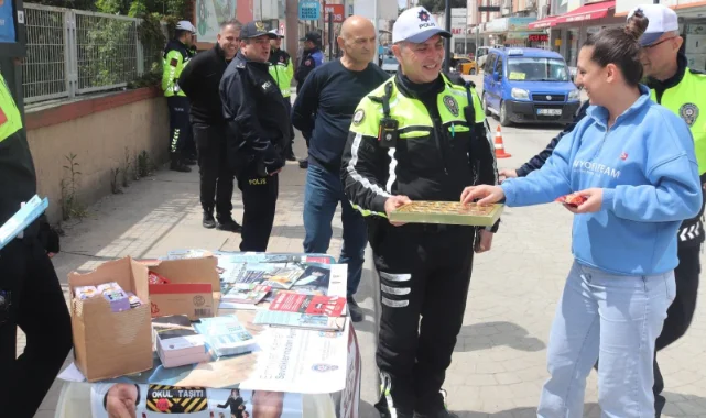Bafra’da Trafik Haftası'nda Farkındalık Etkinliği