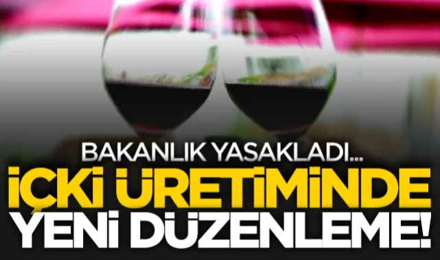 Bakanlık o yöntemi yasakladı: İçki üretiminde yeni düzenleme! 