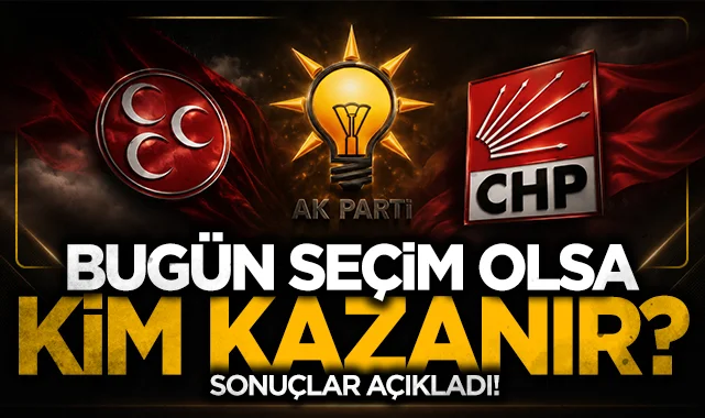 Bugün seçim olsa kim kazanır? Son anket sonuçları açıklandı!