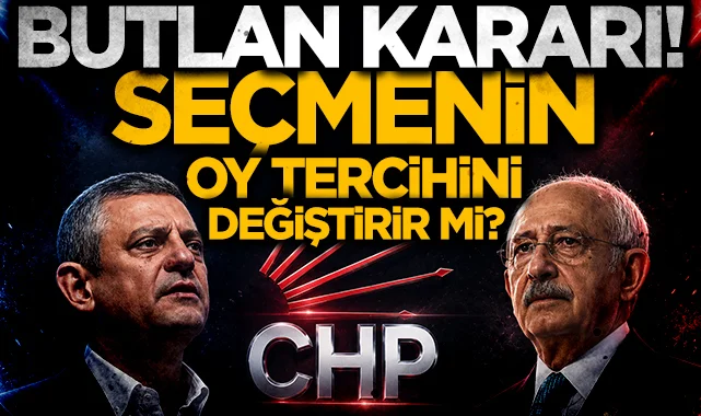 Butlan kararı CHP'li seçmenin oy tercihini değiştirir mi?