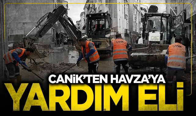 Canik Belediyesi'nden Havza'ya yardım eli: Ekipler ve ekipmanlar sahada