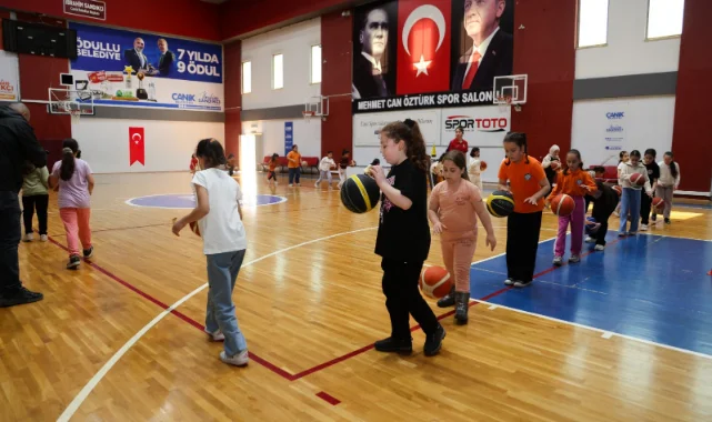 Canik Belediyesi yetenek taramasıyla genç sporcuları keşfediyor