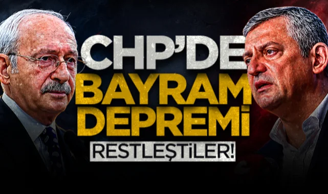 CHP'de bayram depremi! Özgür Özel ile Kemal Kılıçdaroğlu restleşti...