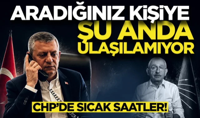 CHP'de sıcak saatler: YSK'den mutlak butlan itirazına karar çıktı! Kılıçdaroğlu telefonlara bakmıyor...