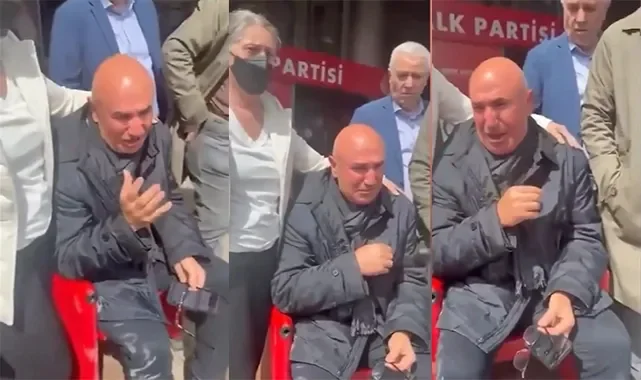 CHP Genel Merkezi'nde, Mahmut Tanal gözyaşlarına hakim olamadı: Kılıçdaroğlu'na sert tepki