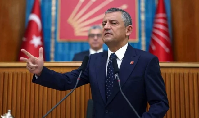 CHP lideri Özgür Özel hakkında soruşturma kararı