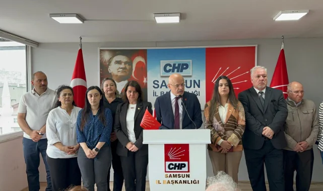 CHP Samsun İl Başkanlığı'nda bayramlaşma programı düzenlendi