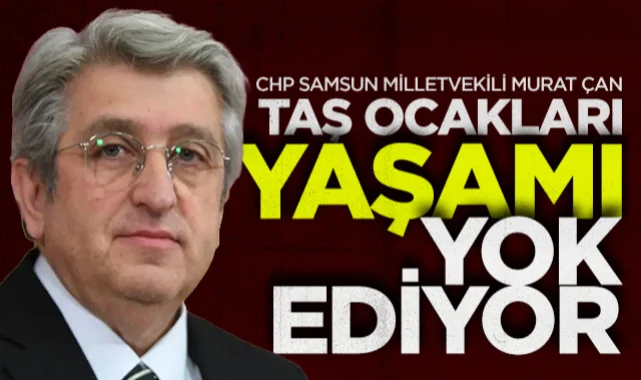 CHP Samsun Milletvekili Murat Çan'dan Kavak Köseli Çıkışı: Taş Ocakları Yaşamı Yok Ediyor
