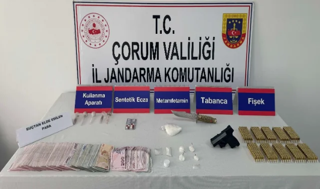 Çorum'da suç örgütüne operasyon: 6 tutuklama