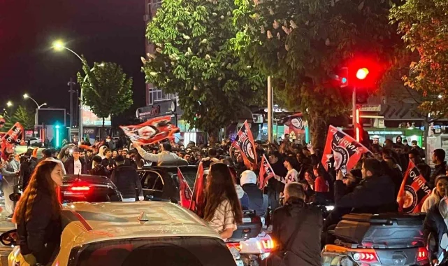 Çorum FK finale çıktı kent sevinçten sokağa döküldü