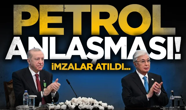 Cumhurbaşkanı Erdoğan Astana'da! 13 anlaşma imzalandı