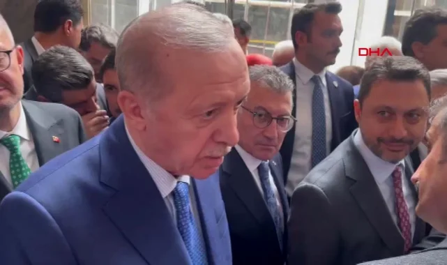 Cumhurbaşkanı Erdoğan'dan gazetecilere 'veda' yanıtı: Veda ney?
