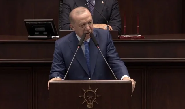 Cumhurbaşkanı Erdoğan'dan grup toplantısında Özgür Özel'e sert sözler