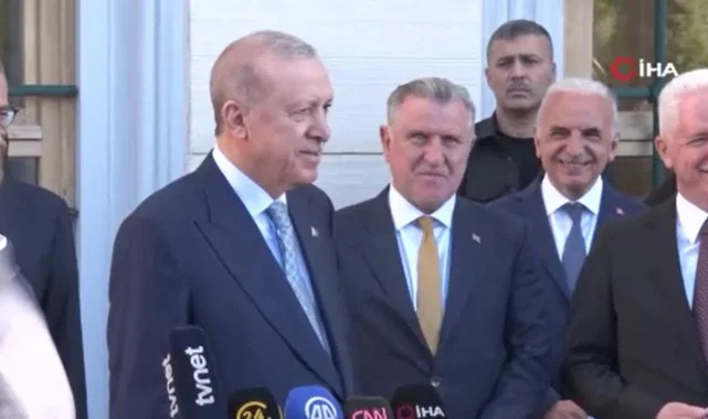 Cumhurbaşkanı Erdoğan'ın 'Rize simidi' yanıtı herkesi güldürdü