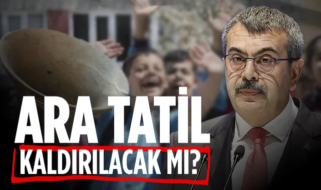 Eğitim Bakanı Tekin'den Ara Tatil ve Eğitim Takvimi Açıklaması