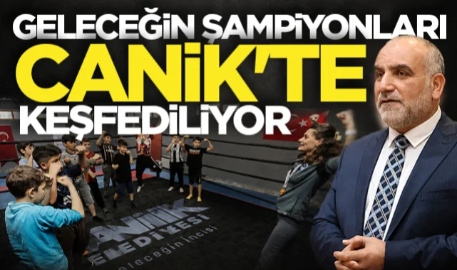 Geleceğin şampiyonları Canik'te keşfediliyor