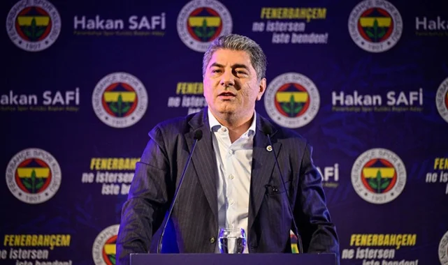 Hakan Safi'den Aziz Yıldırım'a kürsüden gönderme
