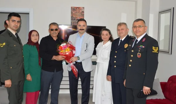 Havza'da bayramlaşma programı düzenlendi