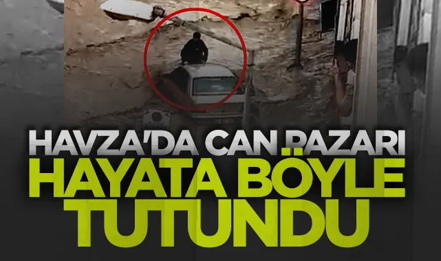Havza'da can pazarı: Hayata böyle tutundu