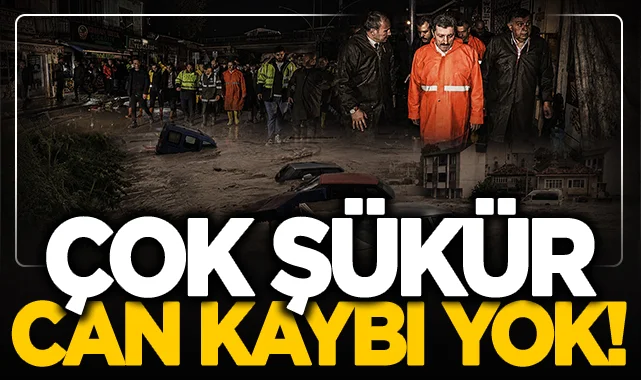 Havza'da ki sel faciasının bilançosu ağır oldu ama... Çok şükür can kaybım yok!