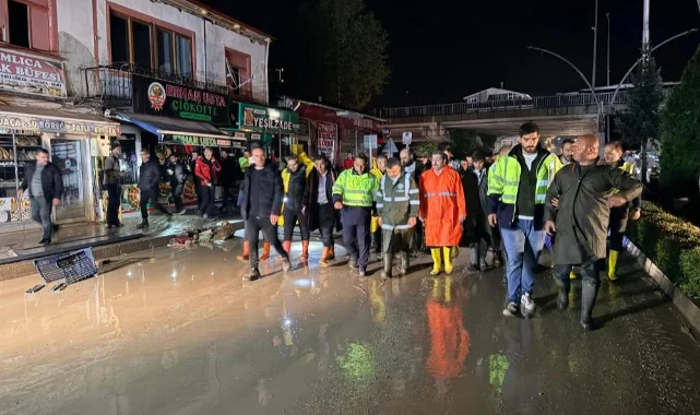 Havza'da sağanak yağış sonrası eğitime bir gün ara verildi