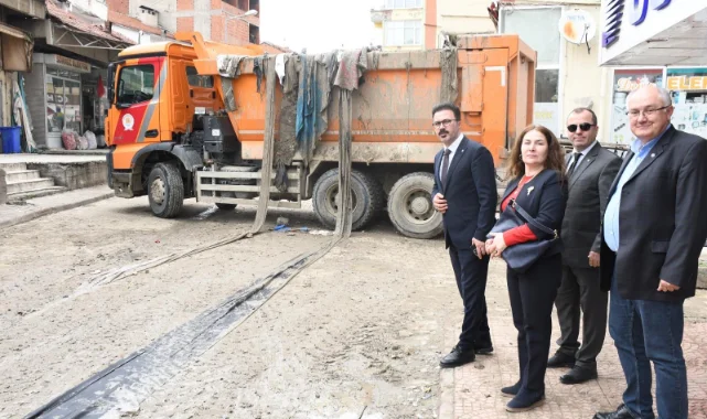 Havza'da sel sonrası esnafa ve mali müşavirlere mücbir sebep desteği