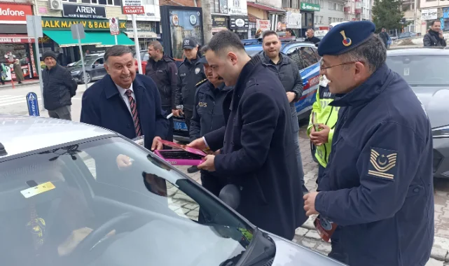 Havza'da Trafik Haftası Kapsamında Bilgilendirme