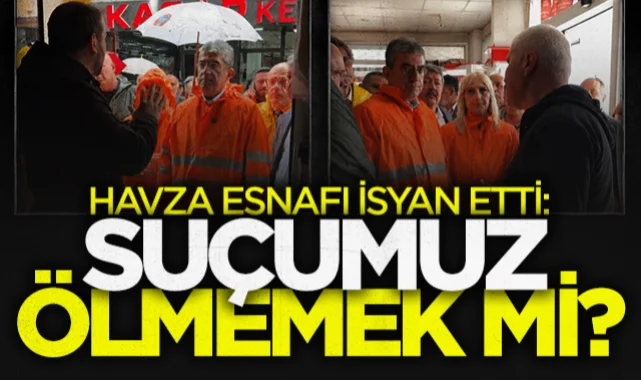 Havza esnafı isyan etti: Suçumuz ölmemek mi?
