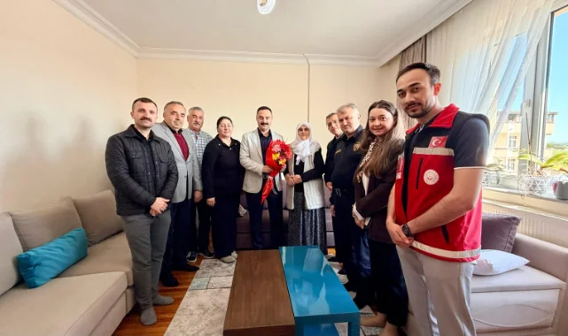 Havza Kaymakam Ayvat'tan Şehit Annelerine Ziyaret