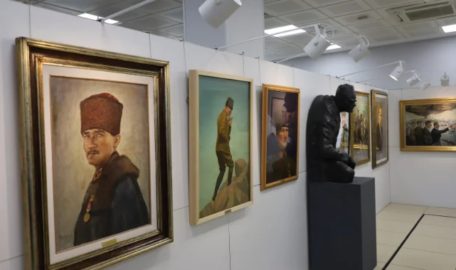 "Herkes İçin Sanat" Samsun’da! Milli Mücadele ruhu tablolara taşındı