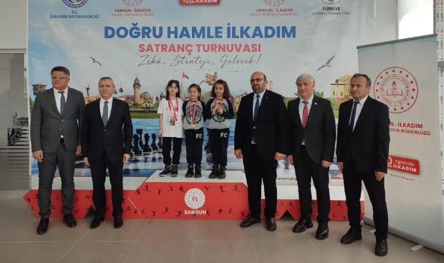 İlkadım'da doğru hamle satranç turnuvası sona erdi