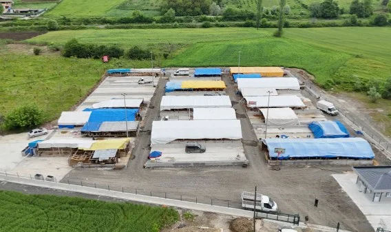 İlkadım'da kurban pazarı bayrama hazır