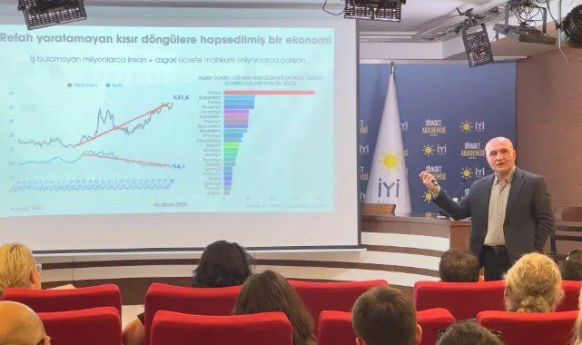 İYİ Partili Erhan Usta’dan Gençlere Kalkınma Dersi